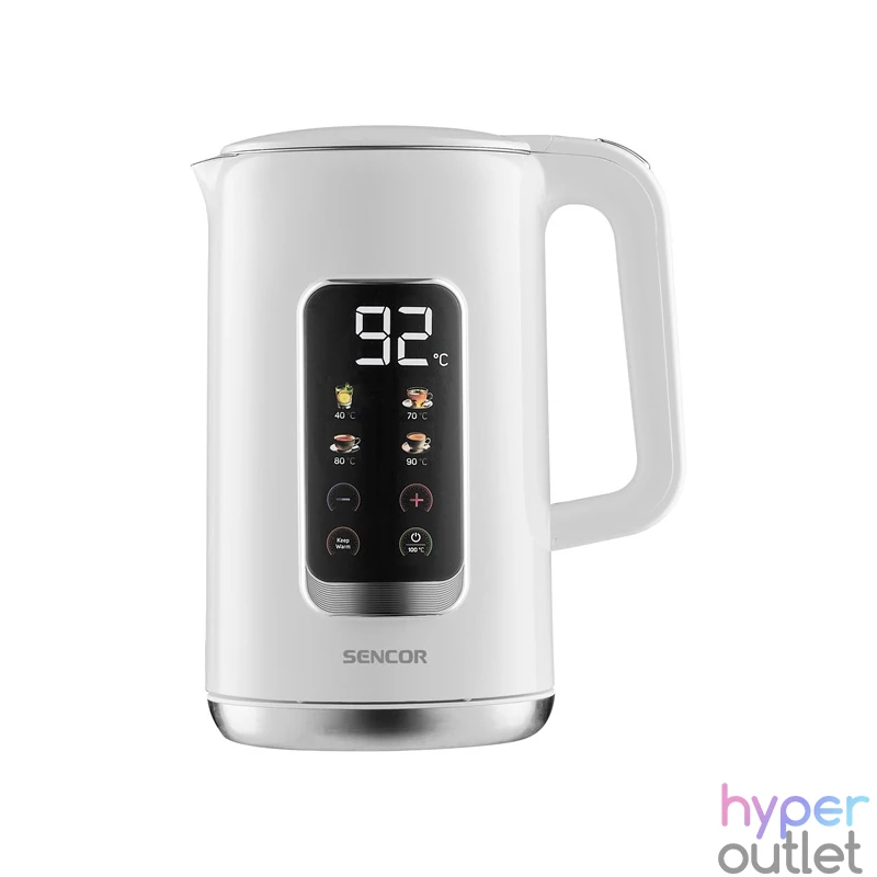 Sencor SWK 0950WH 1,7L-es fehér vízforraló
