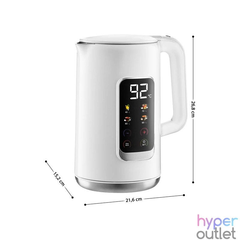 Sencor SWK 0950WH 1,7L-es fehér vízforraló