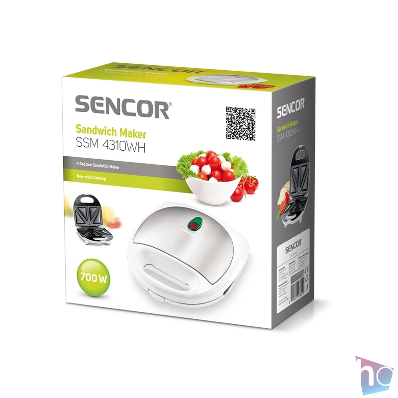 Sencor SSM 4310WH fehér szendvicssütő