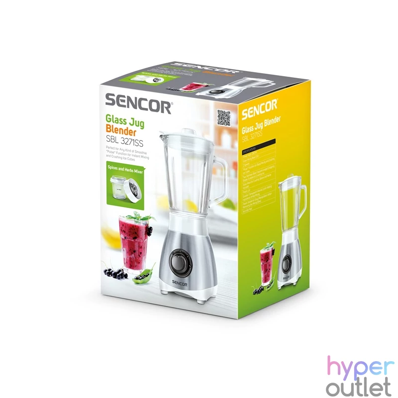 Sencor SBL 3271SS 0,8L ezüst turmixgép