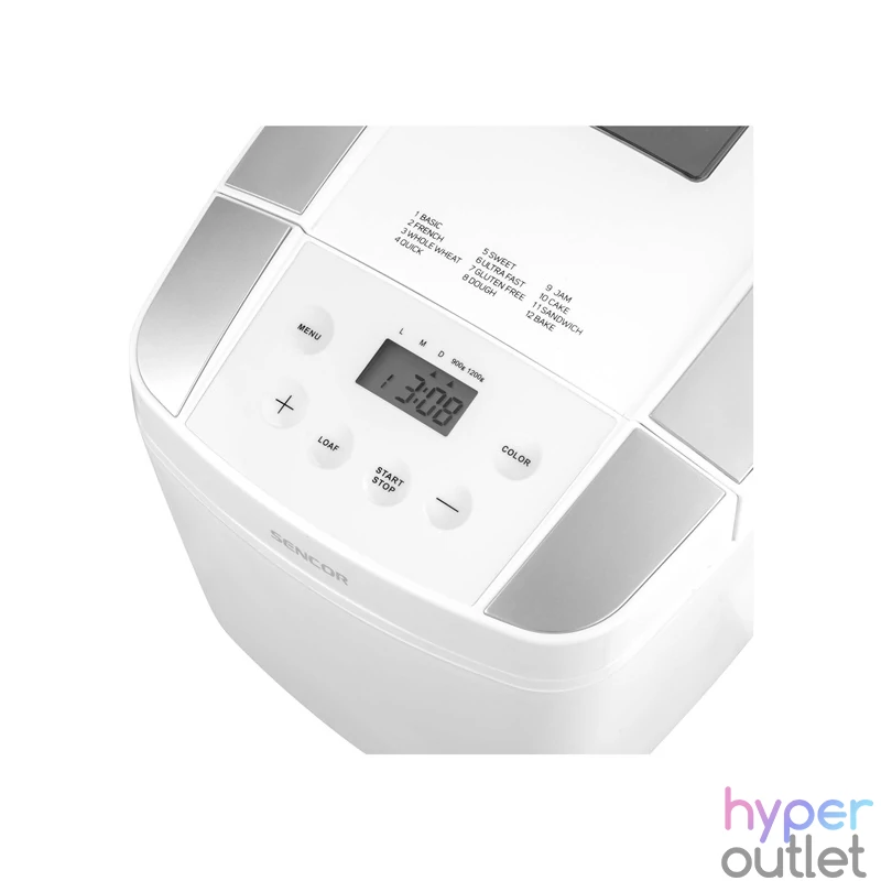 Sencor SBR 0770WH kenyérsütő
