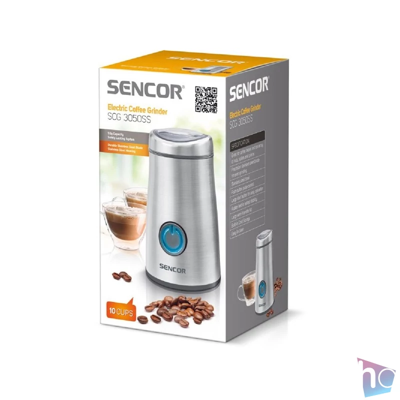 Sencor SCG 3050SS inox kávédaráló