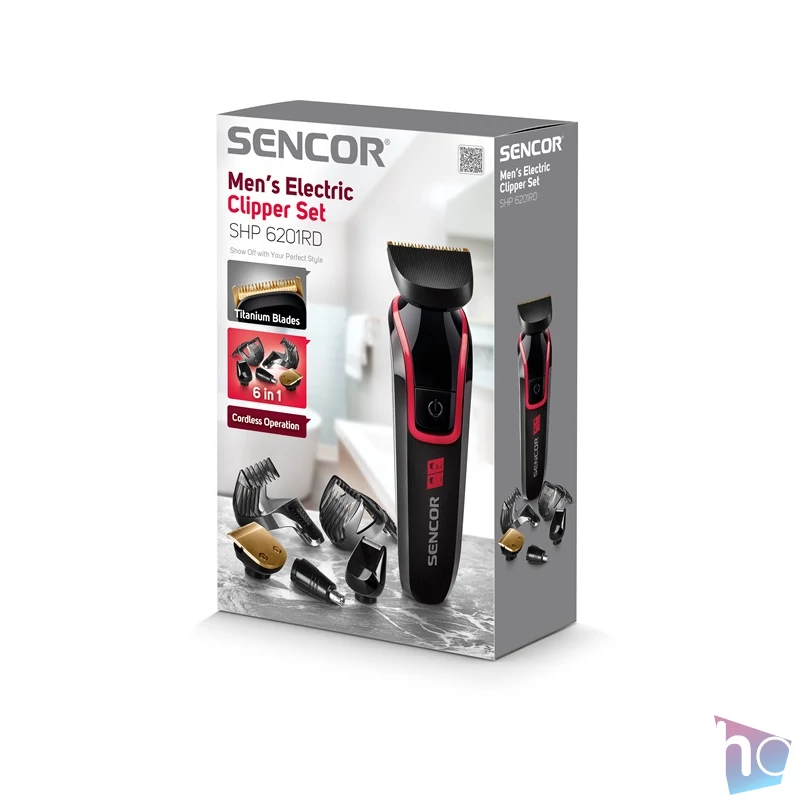 Sencor SHP 6201RD hajnyíró készlet