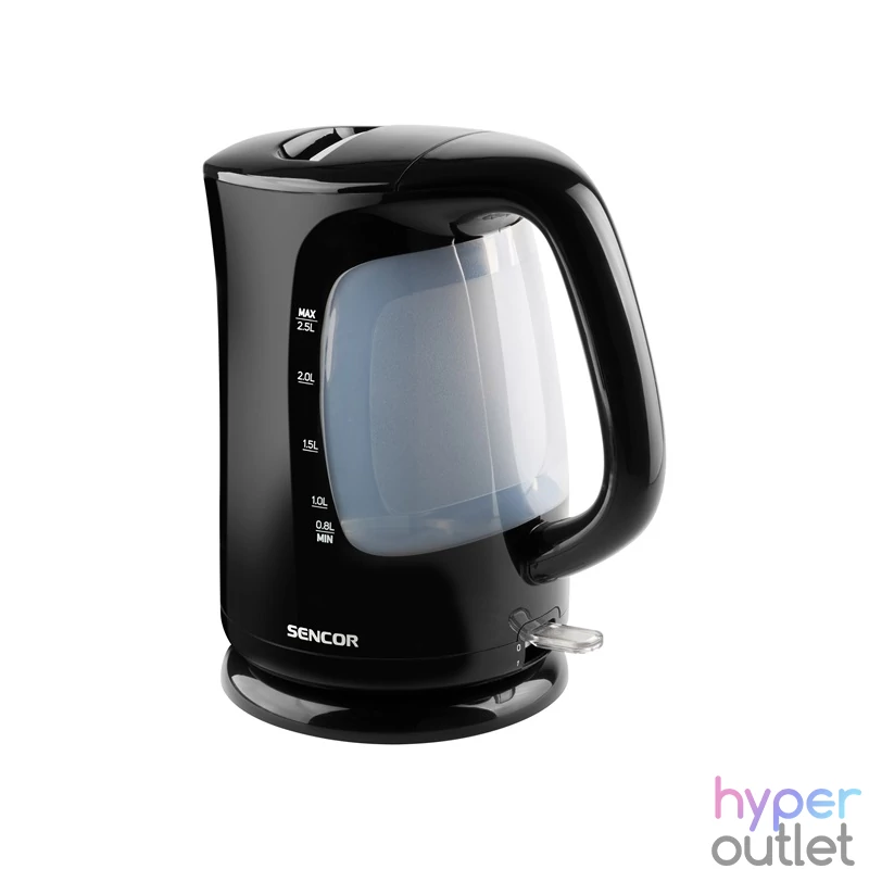 Sencor SWK 2511BK 2,5L-es fekete vízforraló