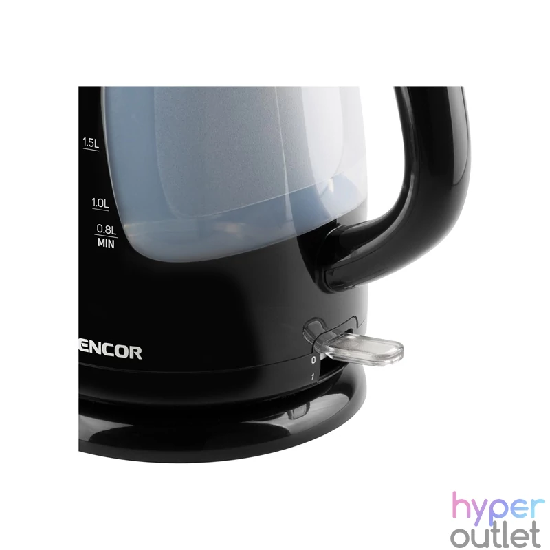Sencor SWK 2511BK 2,5L-es fekete vízforraló