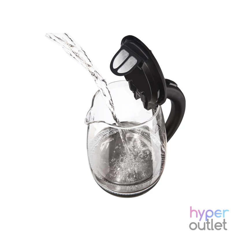 Sencor SWK 1785BK 1,7L-es fekete-üveg vízforraló