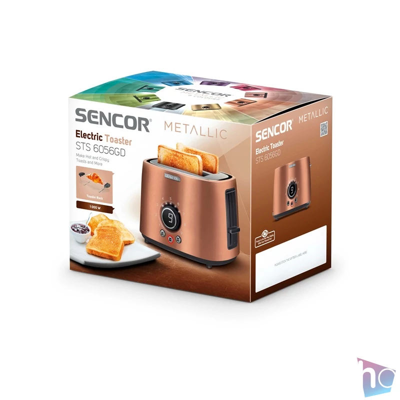 Sencor STS 6056GD 2 szeletes kenyérpirító