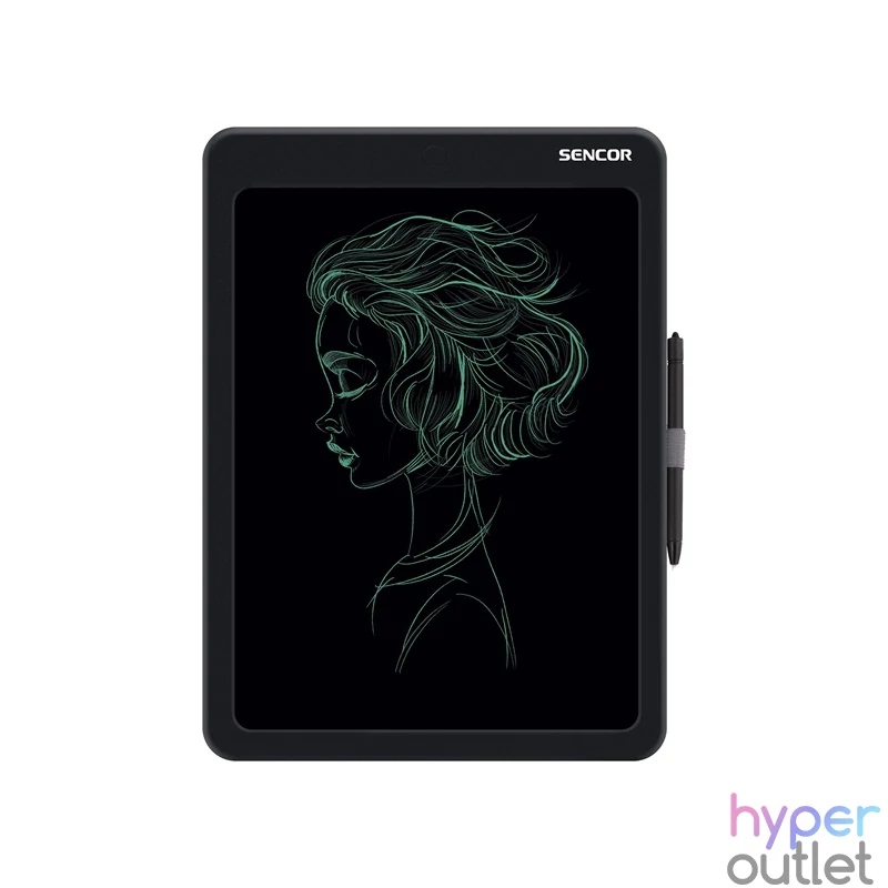 Sencor 57001202 SXP 040 BK LCD 14" fekete digitális rajztábla
