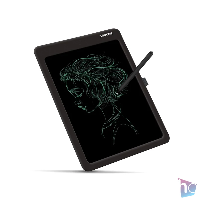 Sencor 57001202 SXP 040 BK LCD 14" fekete digitális rajztábla