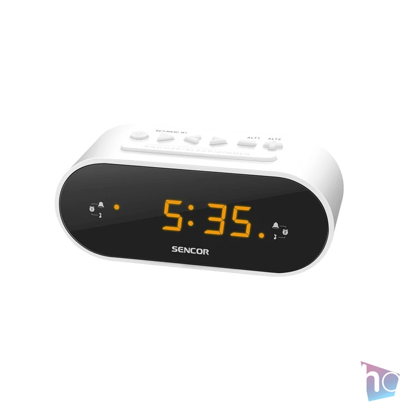 Sencor SRC 1100 W fehér rádiós ébresztőóra