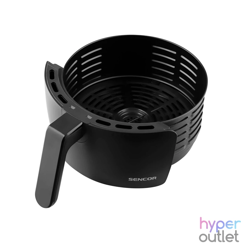 Sencor SFR 3130BK fekete 3,5 L forrólevegős sütő