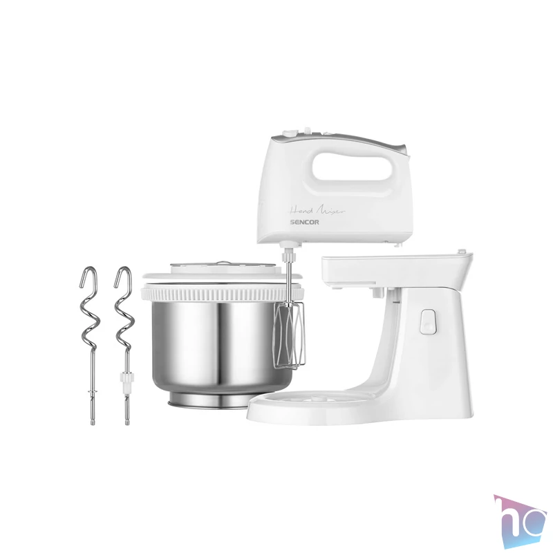 Sencor SHM 6206SS fehér-ezüst tálas kézi mixer