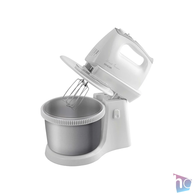 Sencor SHM 6206SS fehér-ezüst tálas kézi mixer