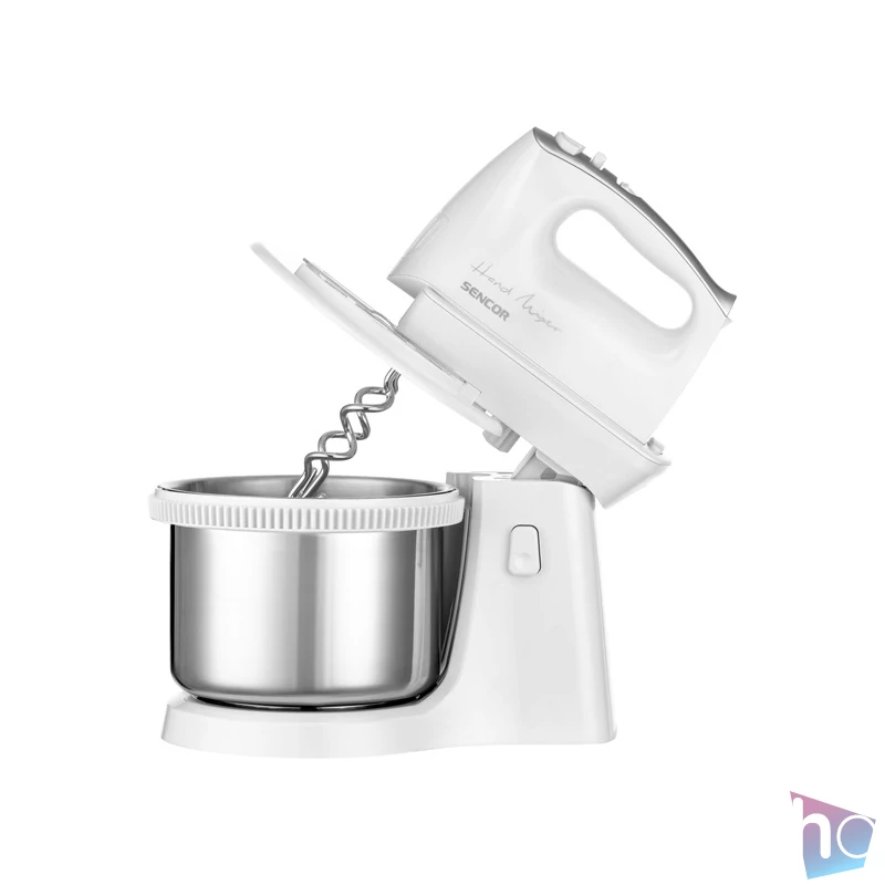 Sencor SHM 6206SS fehér-ezüst tálas kézi mixer