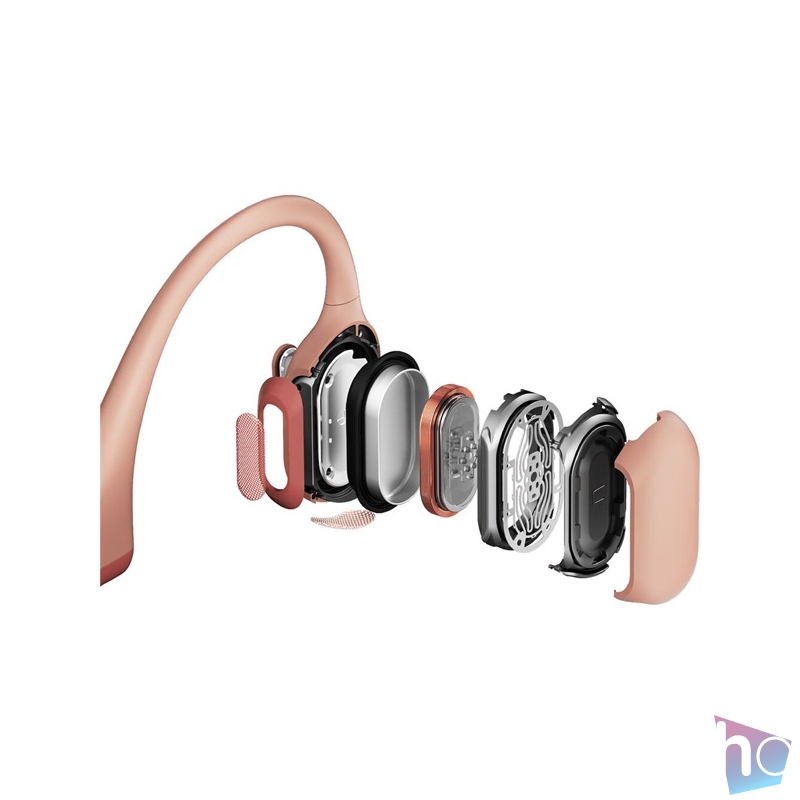 Shokz OpenRun Pro Premium csontvezetéses Bluetooth rózsaszín Open-Ear sport fejhallgató