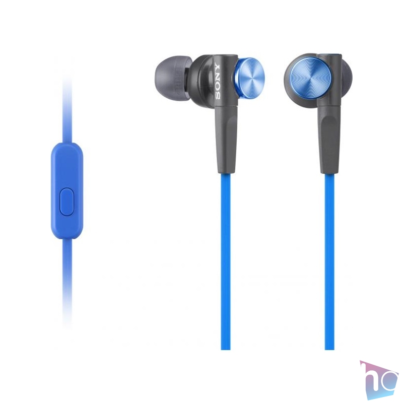 Sony MDRXB50APL.CE7 Extra Bass mikrofonos kék fülhallgató