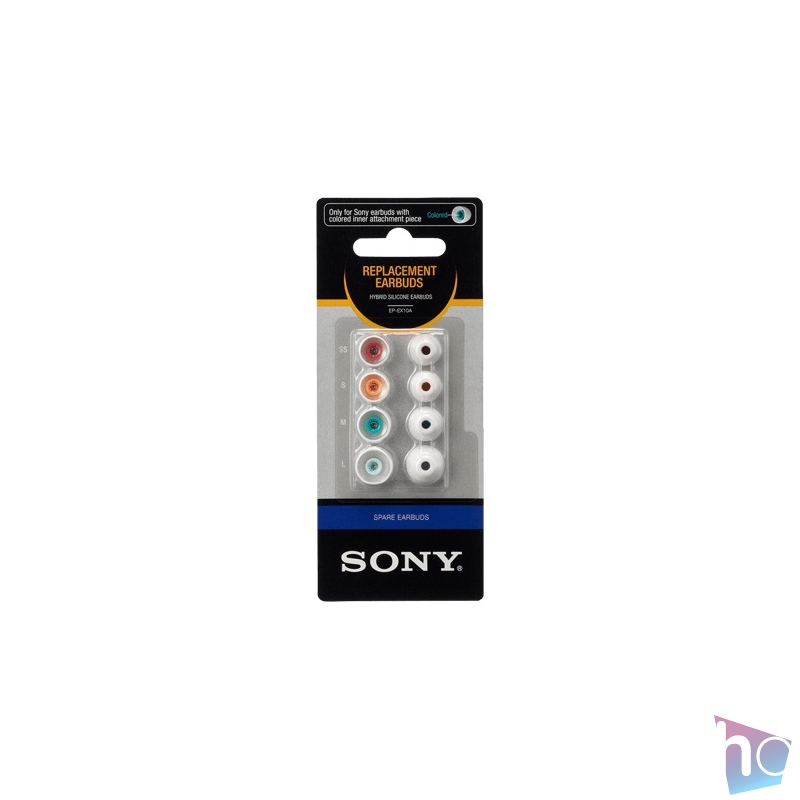 Sony EPEX10AW.AE fehér szilikon füldugó
