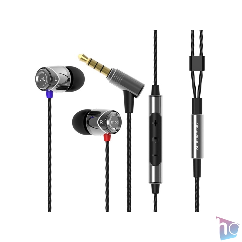 SoundMAGIC SM-E10C-02 In-Ear ezüst-fekete fülhallgató