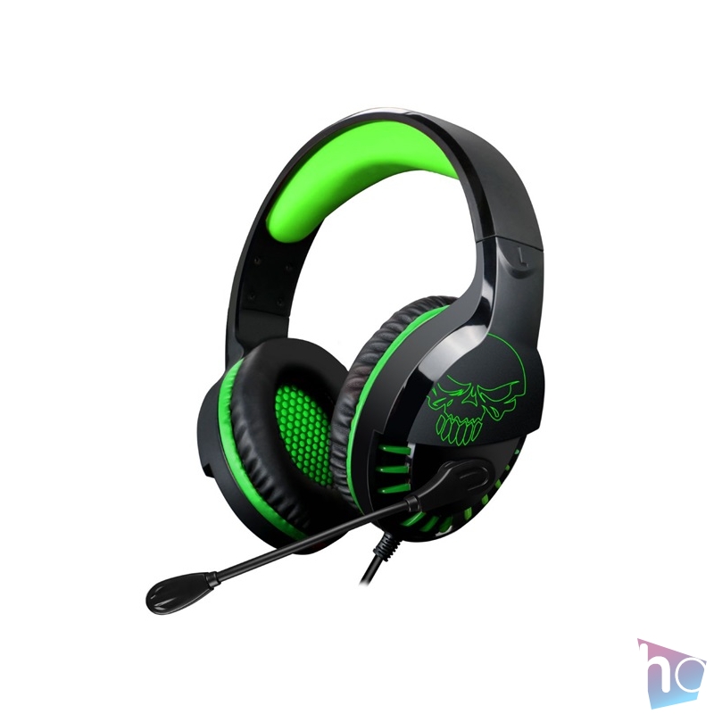 Spirit of Gamer PRO-H3 Xbox One/Series X/S zöld gamer headset