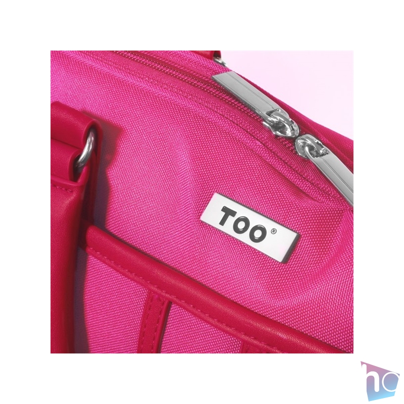TOO 15,6" rózsaszín női notebook táska