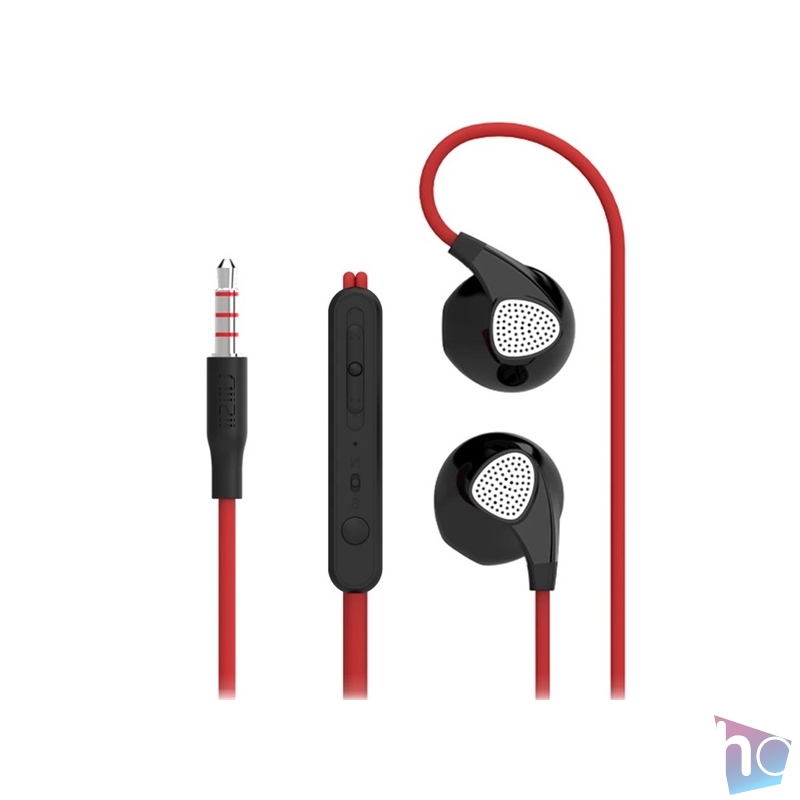UiiSii U1 Earbud mikrofonos piros fülhallgató